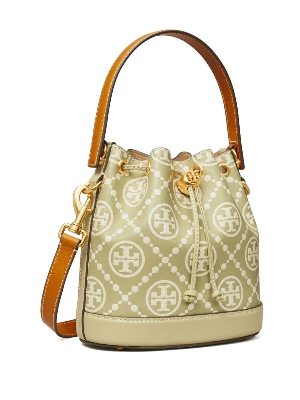 Tory Burch T Monogram leather bucket bag - Image 4