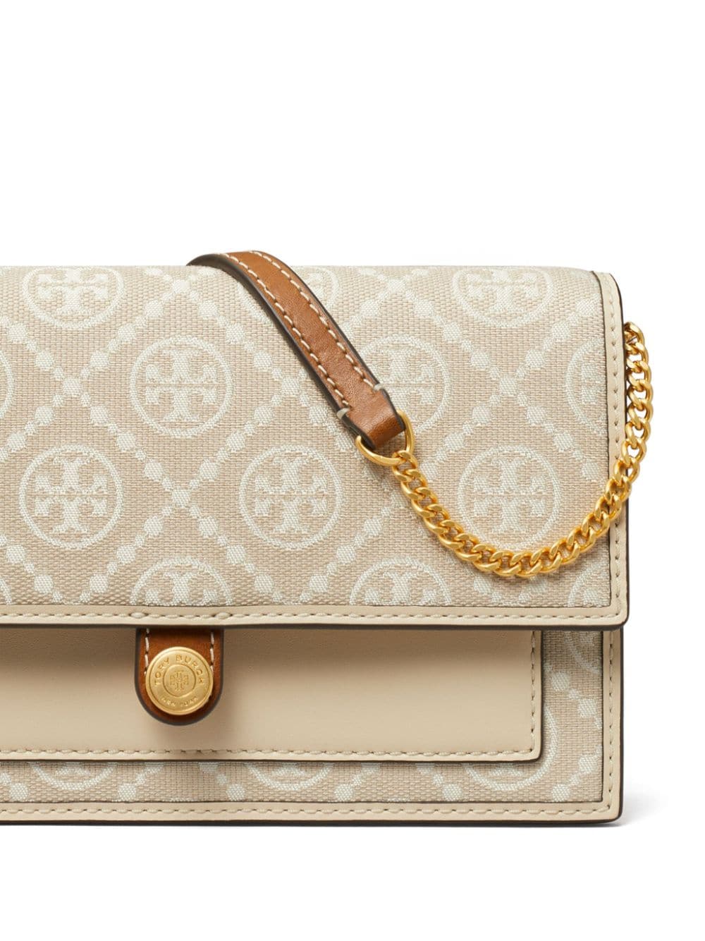 Tory Burch monogram-jacquard mini bag - Image 5