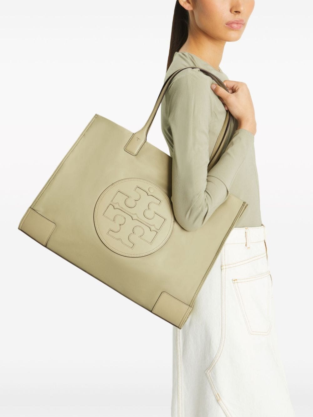 Tory Burch Ella Double T-patch tote bag - Image 2