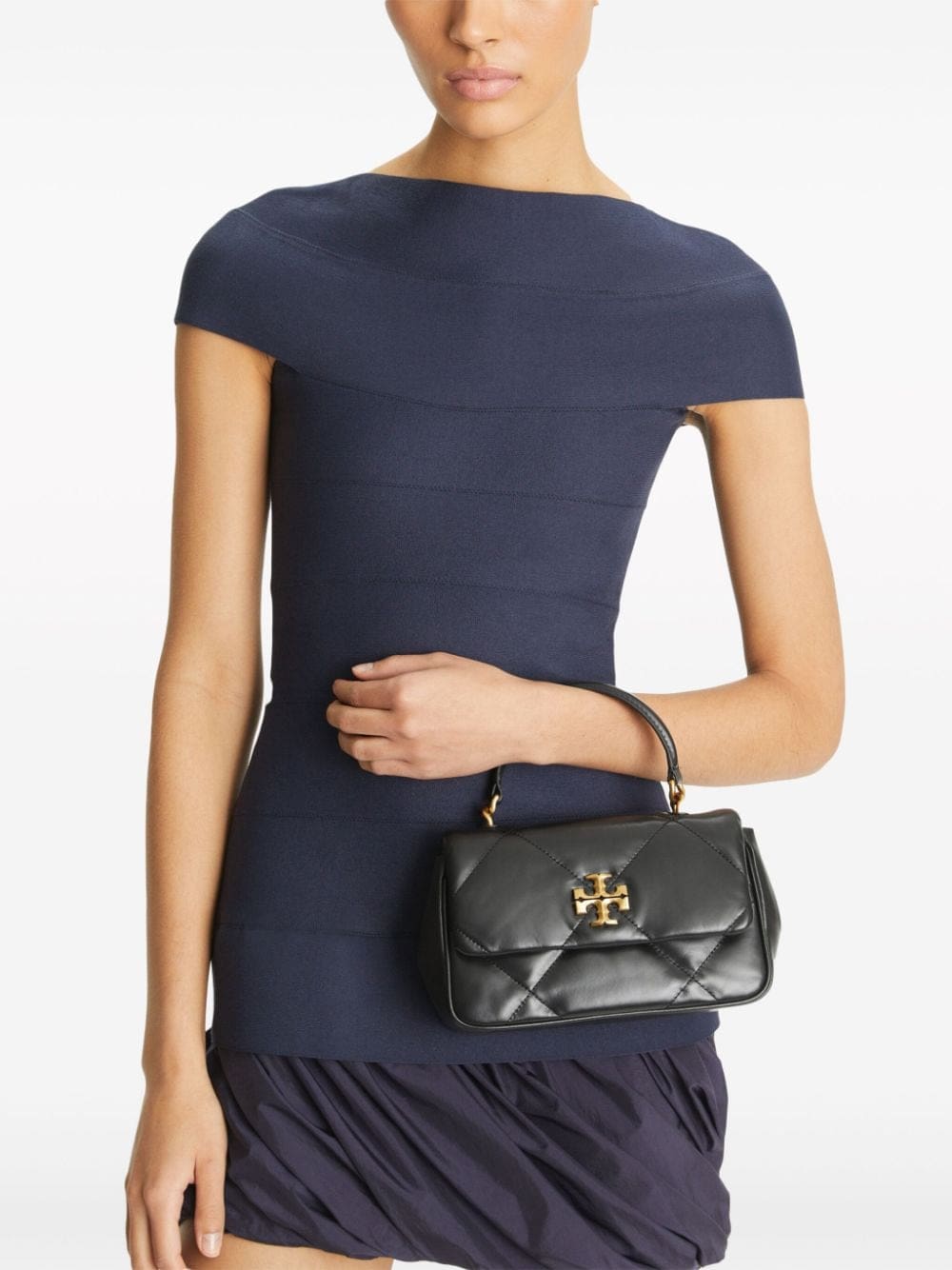 Tory Burch Kira quilted leather tote bag - Image 3