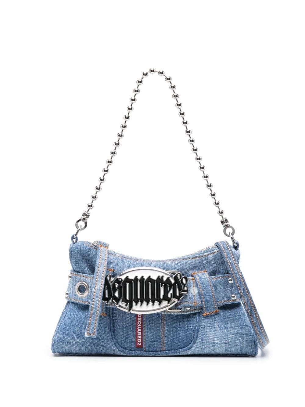 DSQUARED2 Gothic denim shoulder bag
