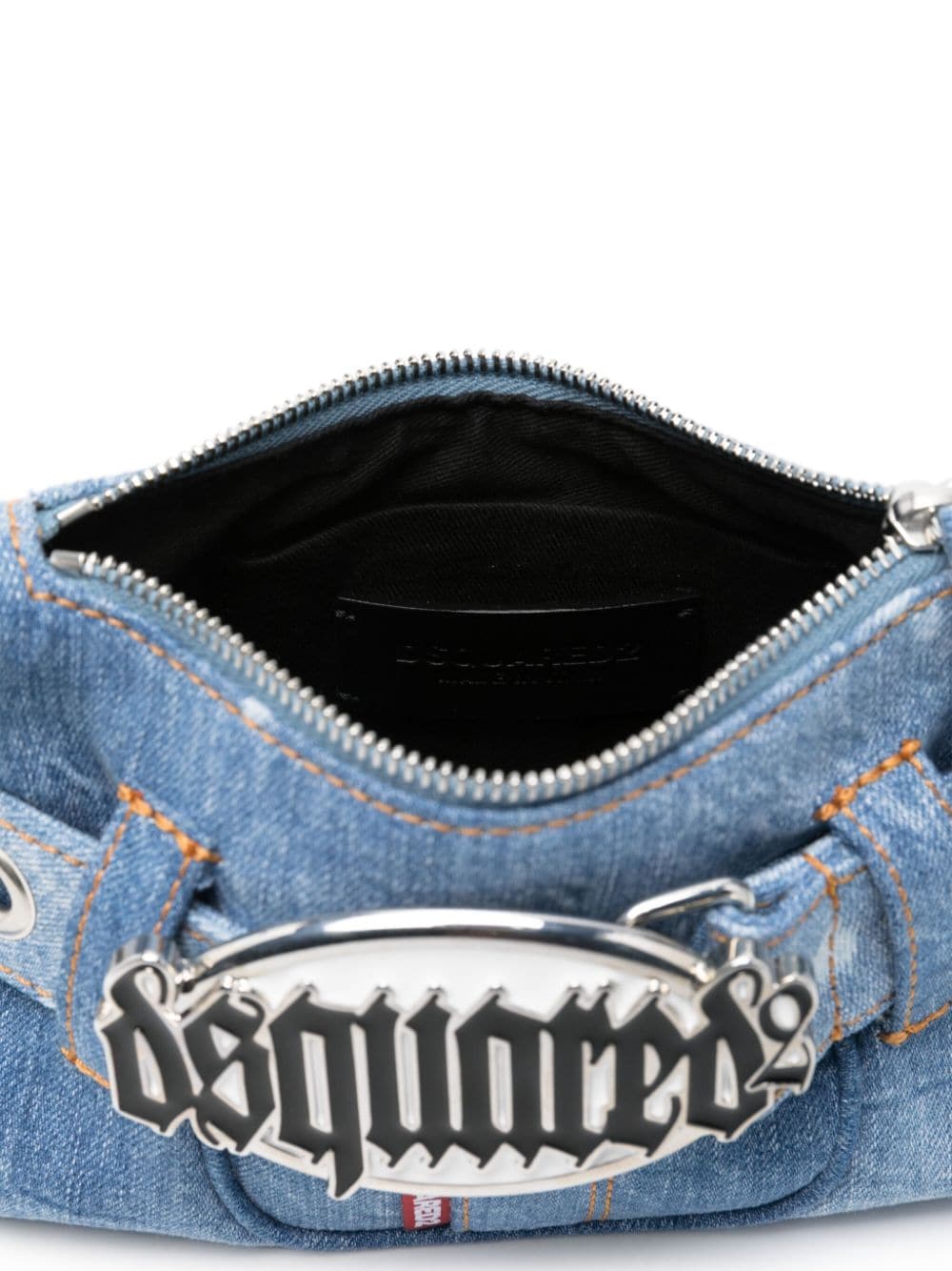 DSQUARED2 Gothic denim shoulder bag - Image 5