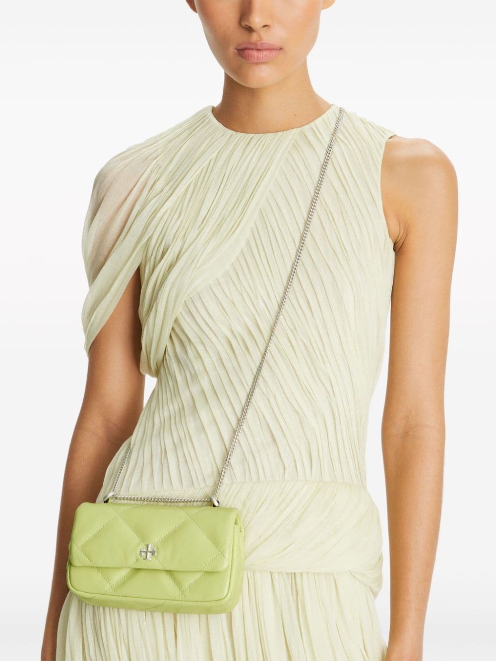 Tory Burch Kira quilted leather crossbody bag - Image 3
