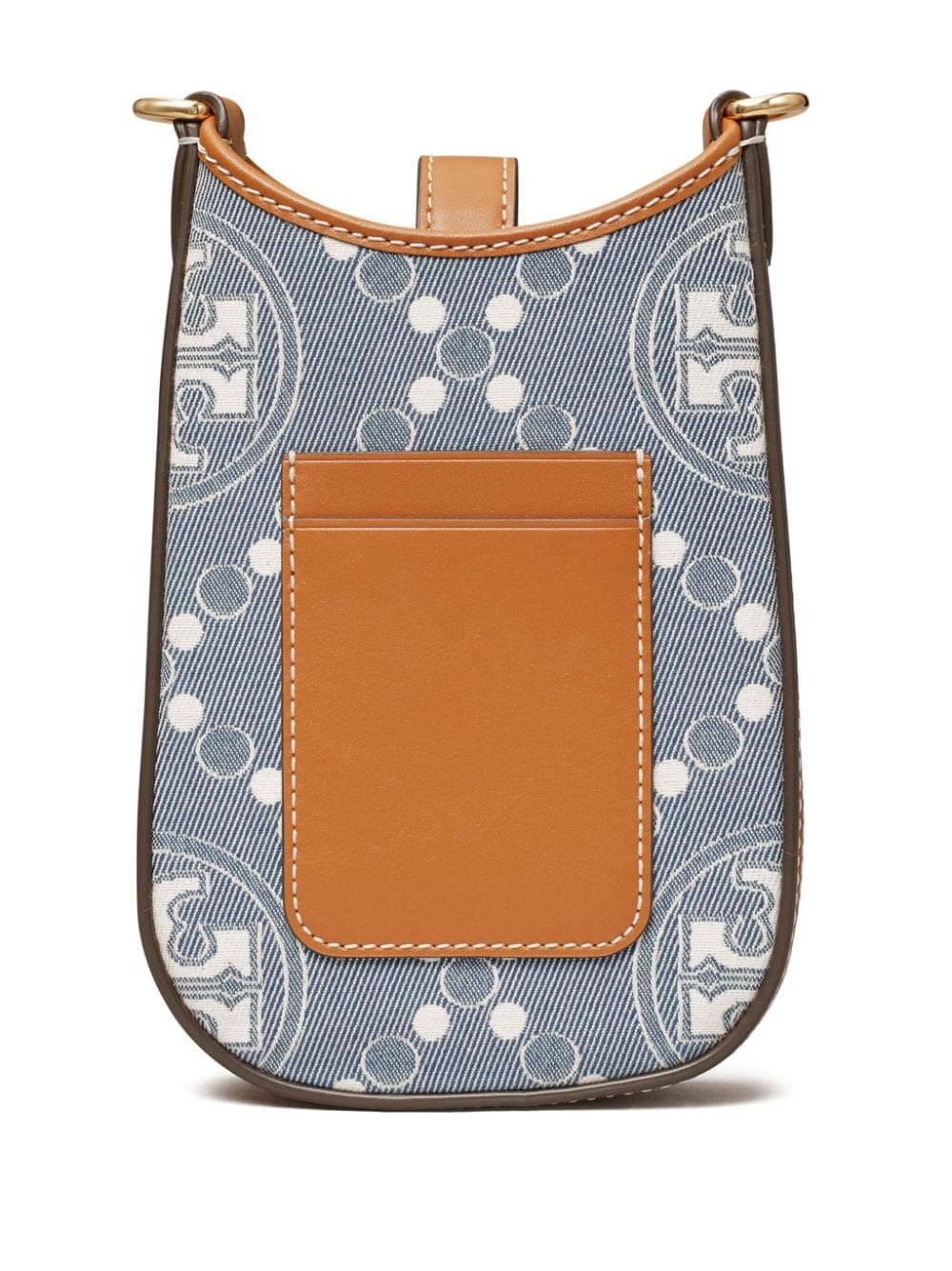 Tory Burch T Monogram denim crossbody bag - Image 2