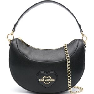 Love Moschino logo-plaque cross body bag