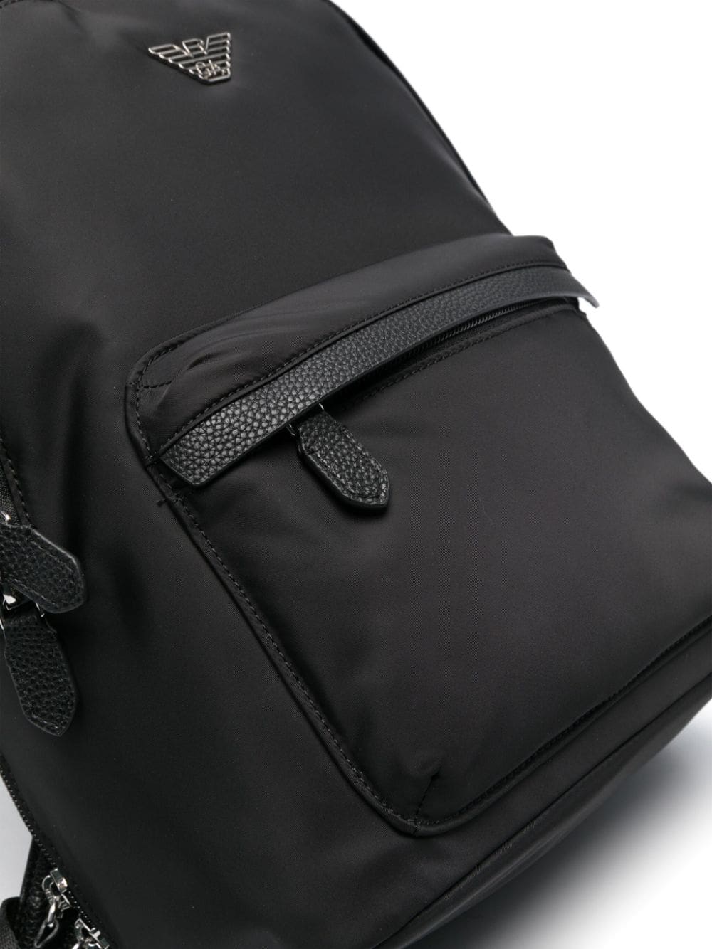 Emporio Armani logo-plaque backpack - Image 4