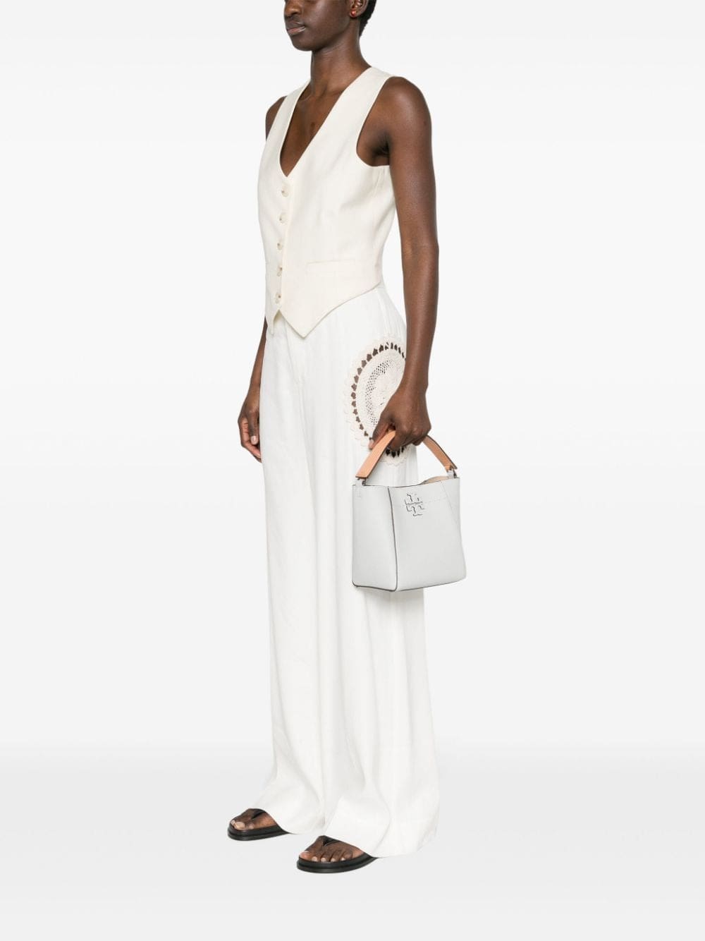 Tory Burch small McGraw leather tote bag - Image 2