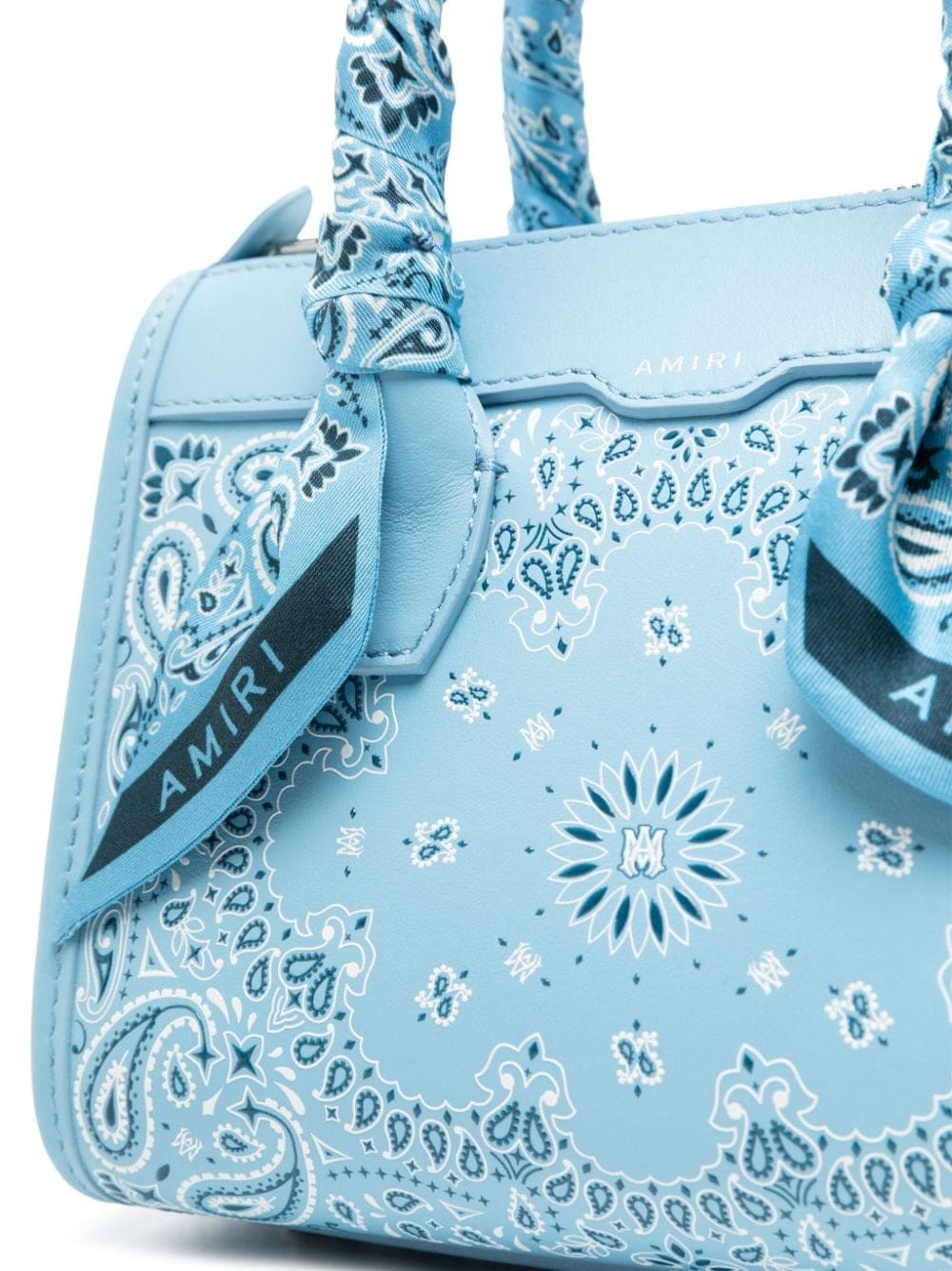 AMIRI mini Bandana leather tote bag - Image 4