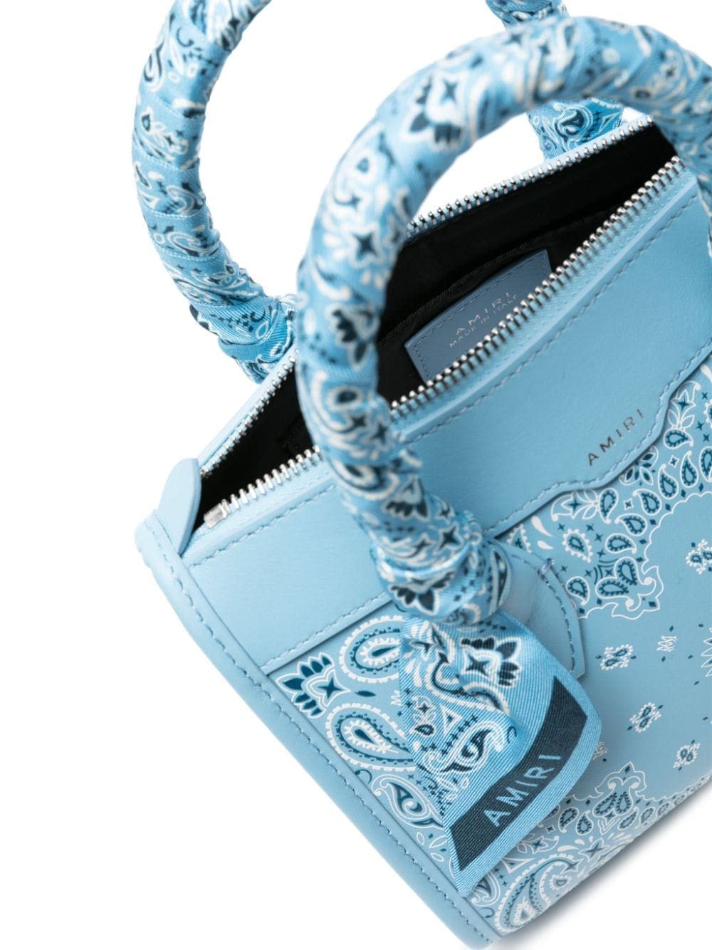 AMIRI mini Bandana leather tote bag - Image 5