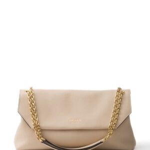 Prada medium logo-debossed shoulder bag