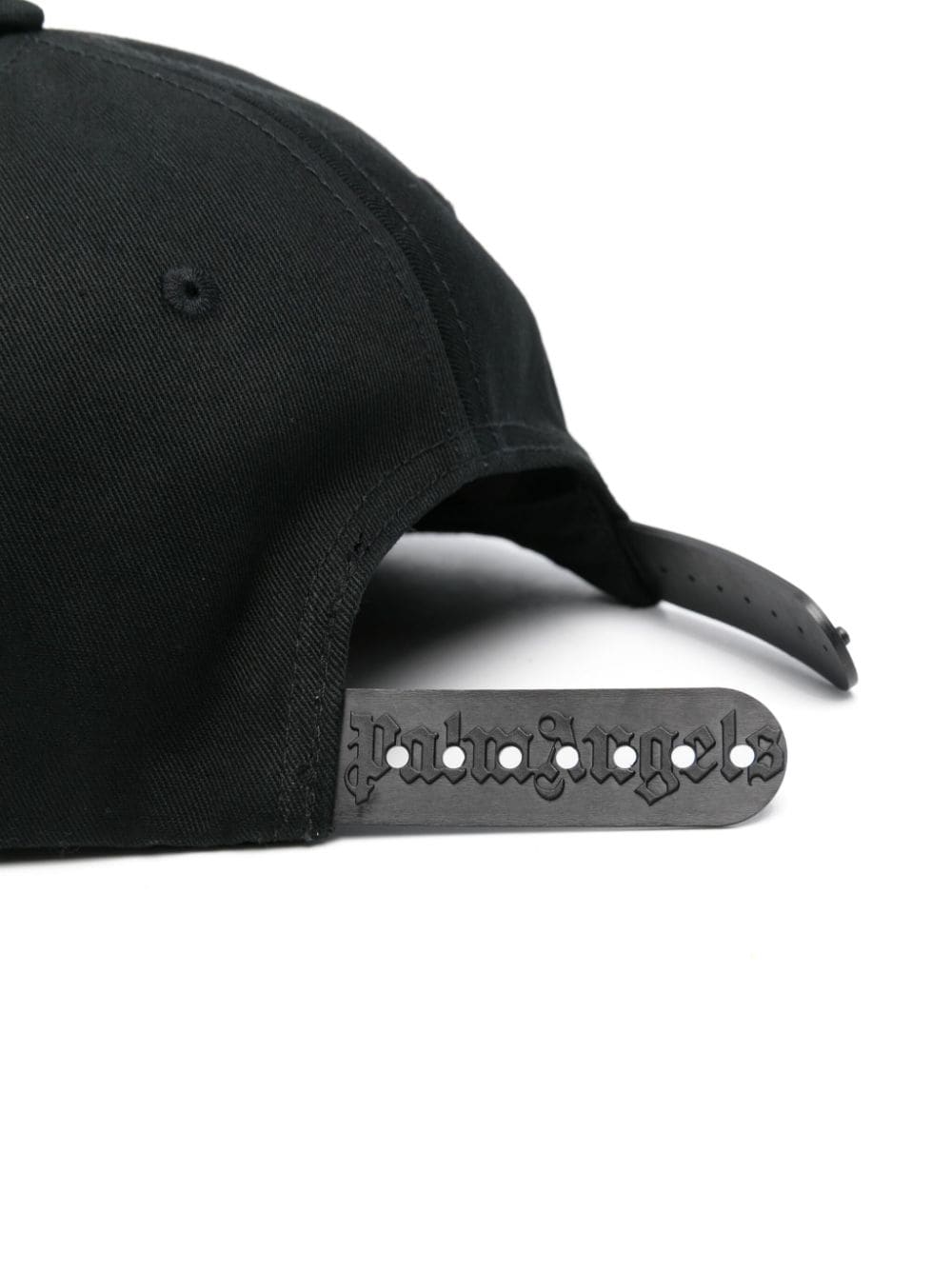 Palm Angels logo-embroidered cotton cap - Image 2