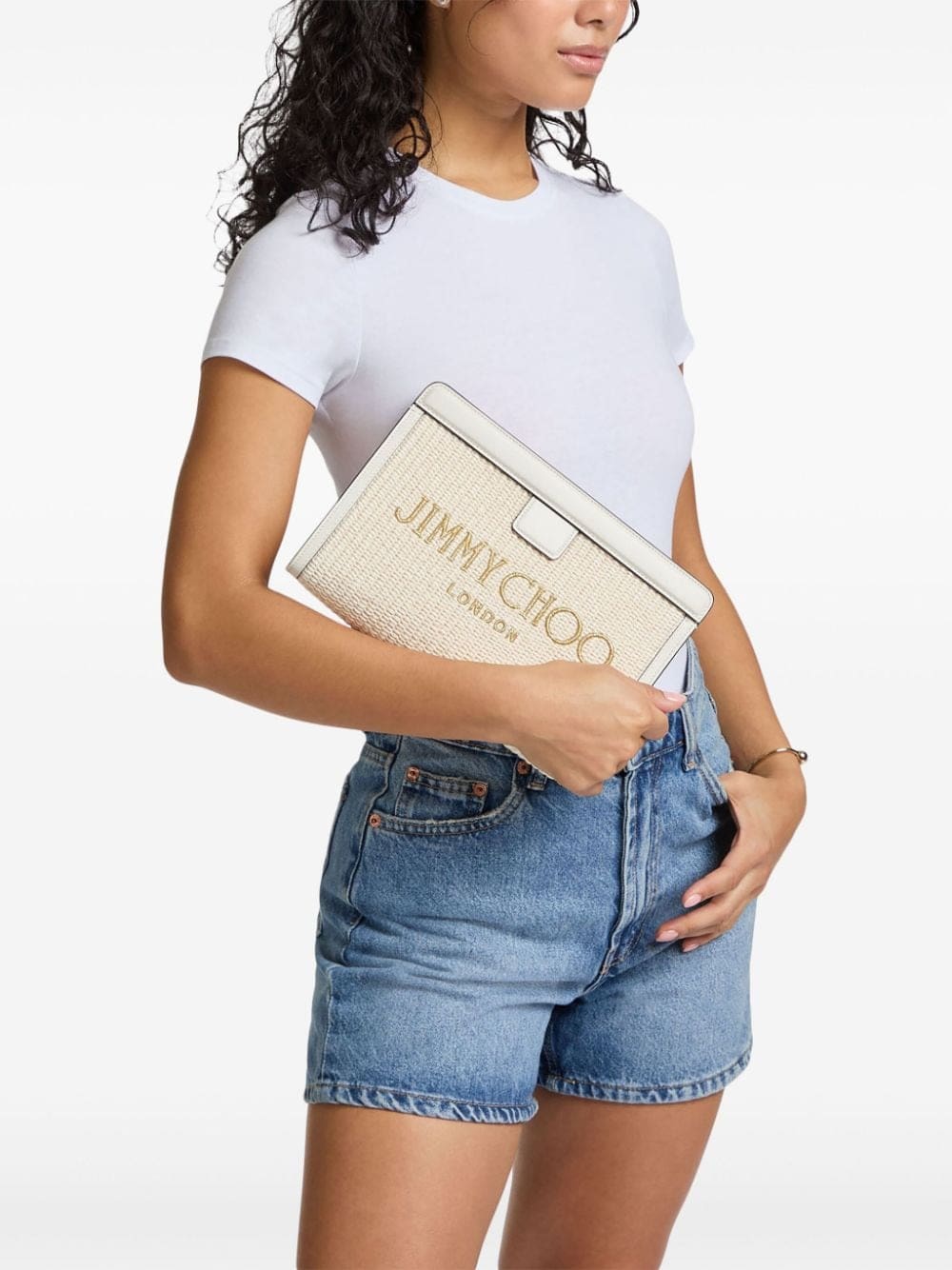 Jimmy Choo Avenue clutch bag - Image 2