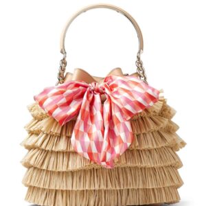 Jimmy Choo Bon Bon fringed bucket bag