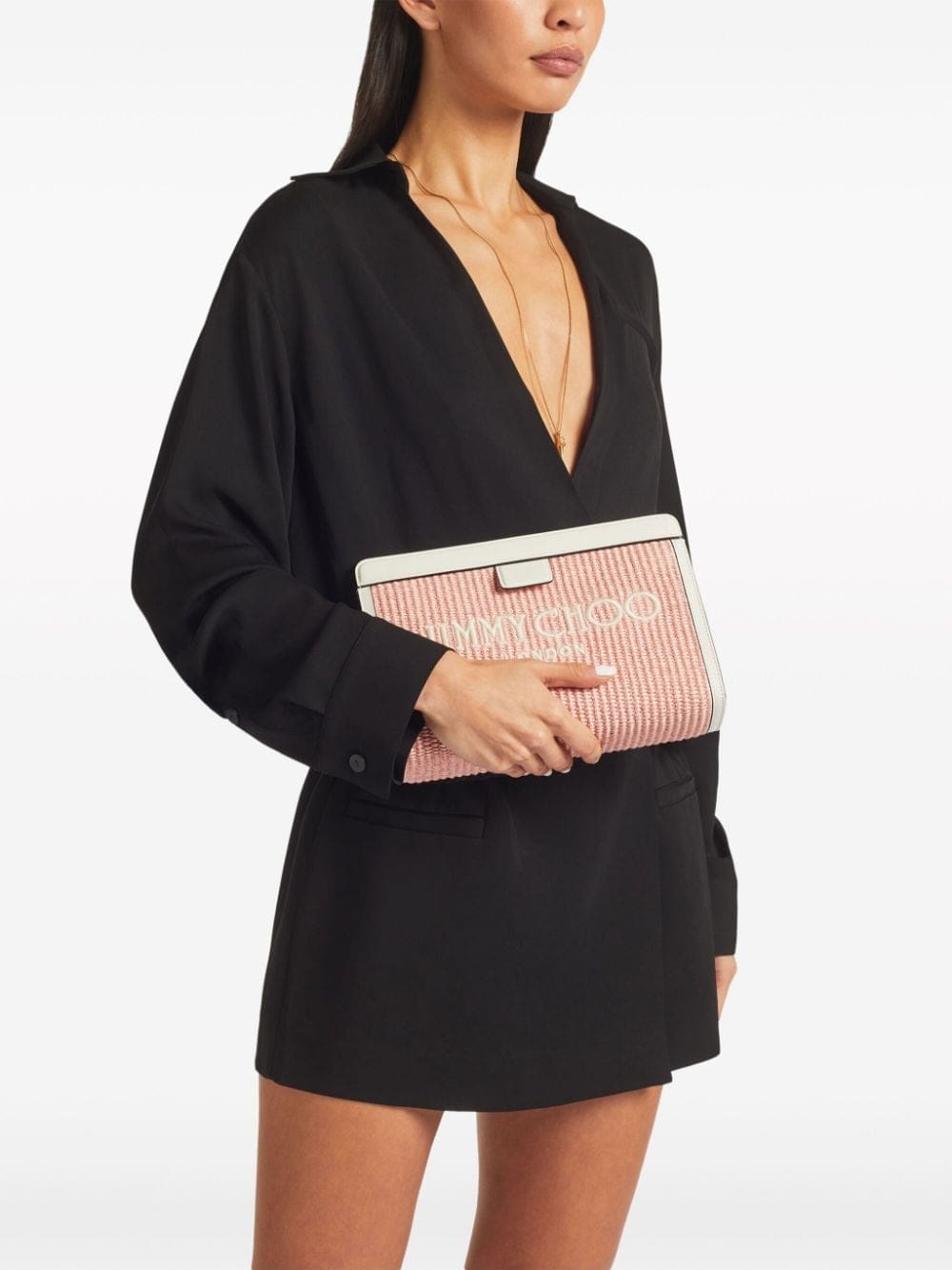 Jimmy Choo Avenue clutch bag - Image 2