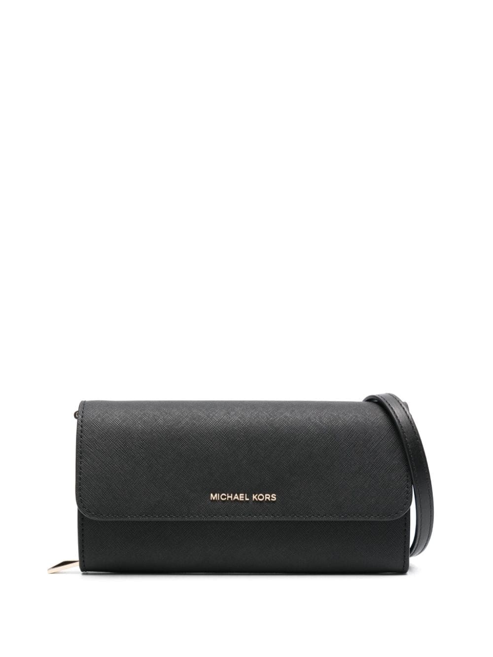 Michael Kors logo-plaque wallet-on-chain