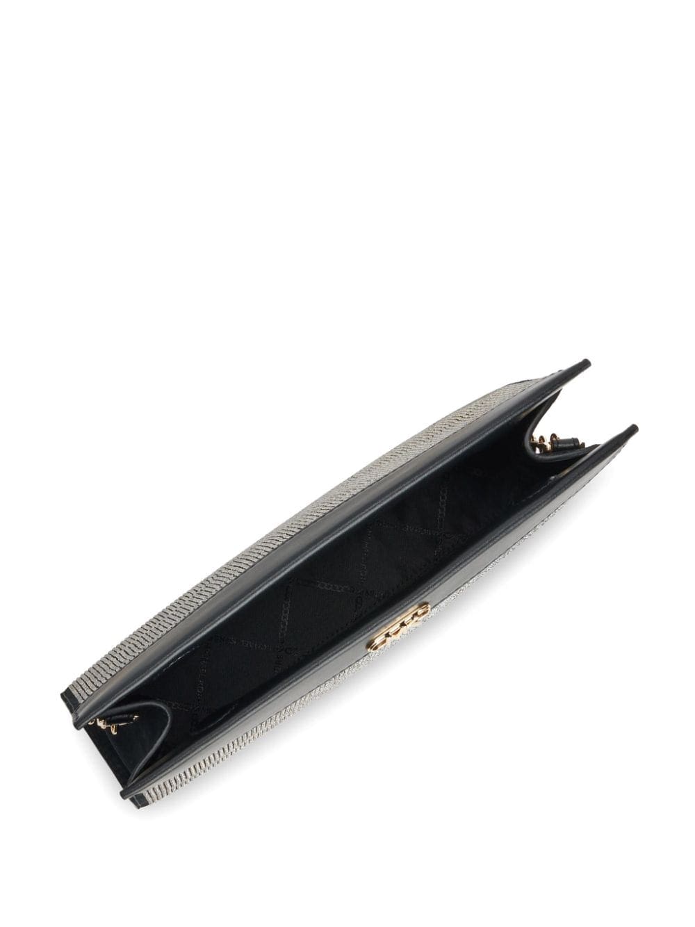 Michael Kors large Tabitha rhinestone-embellished clutch bag - Image 3