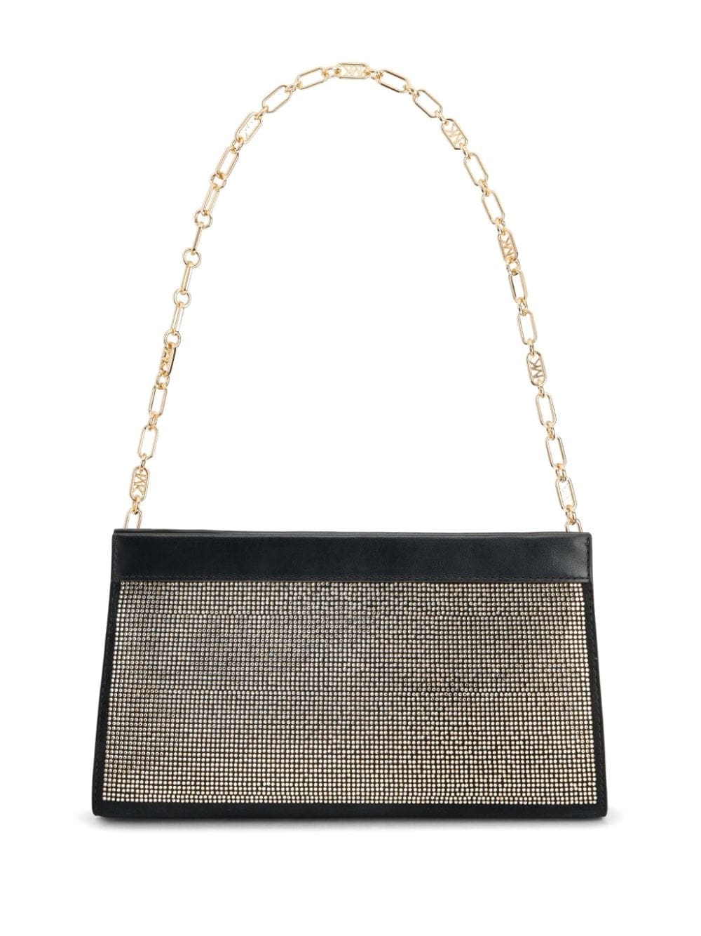 Michael Kors large Tabitha rhinestone-embellished clutch bag - Image 2