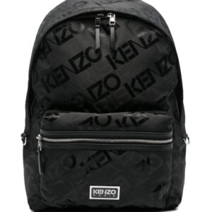 Kenzo logo-jacquard backpack