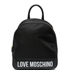 Love Moschino logo-print backpack