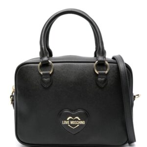 Love Moschino logo-plaque tote bag