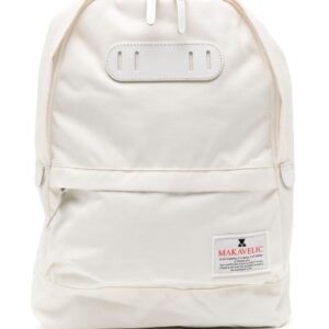 Makavelic logo appliqué backpack