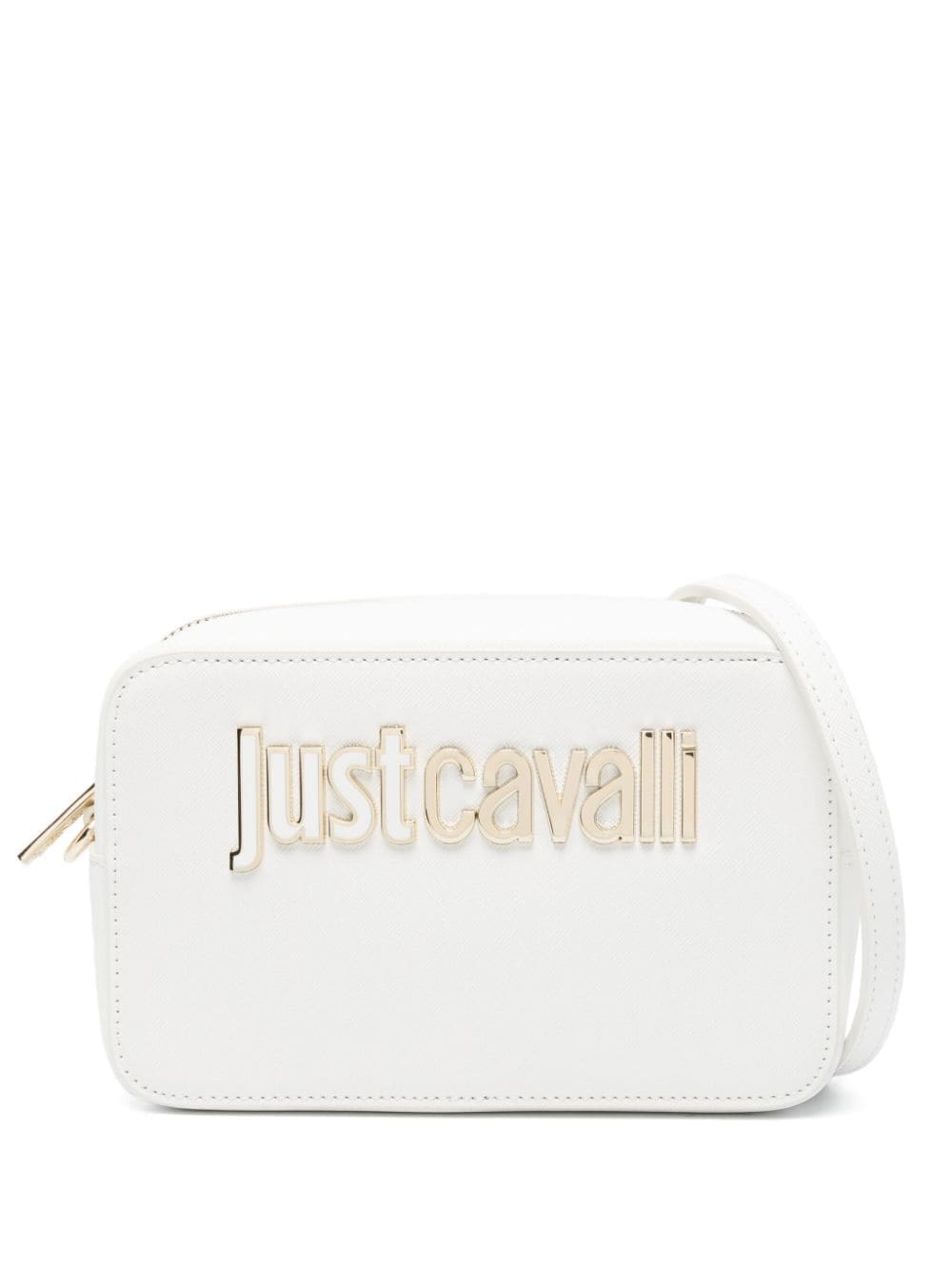 Just Cavalli logo-lettering cross body bag