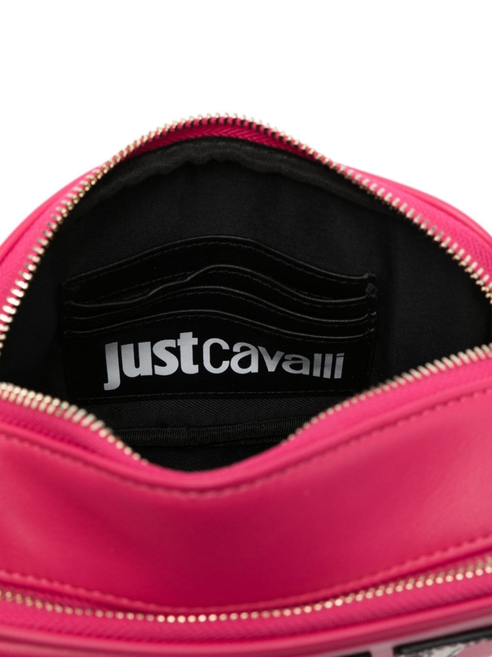 Just Cavalli logo-lettering cross body bag - Image 5