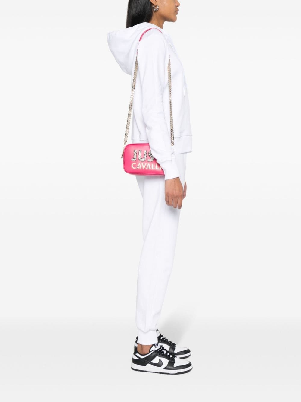 Just Cavalli logo-lettering cross body bag - Image 2