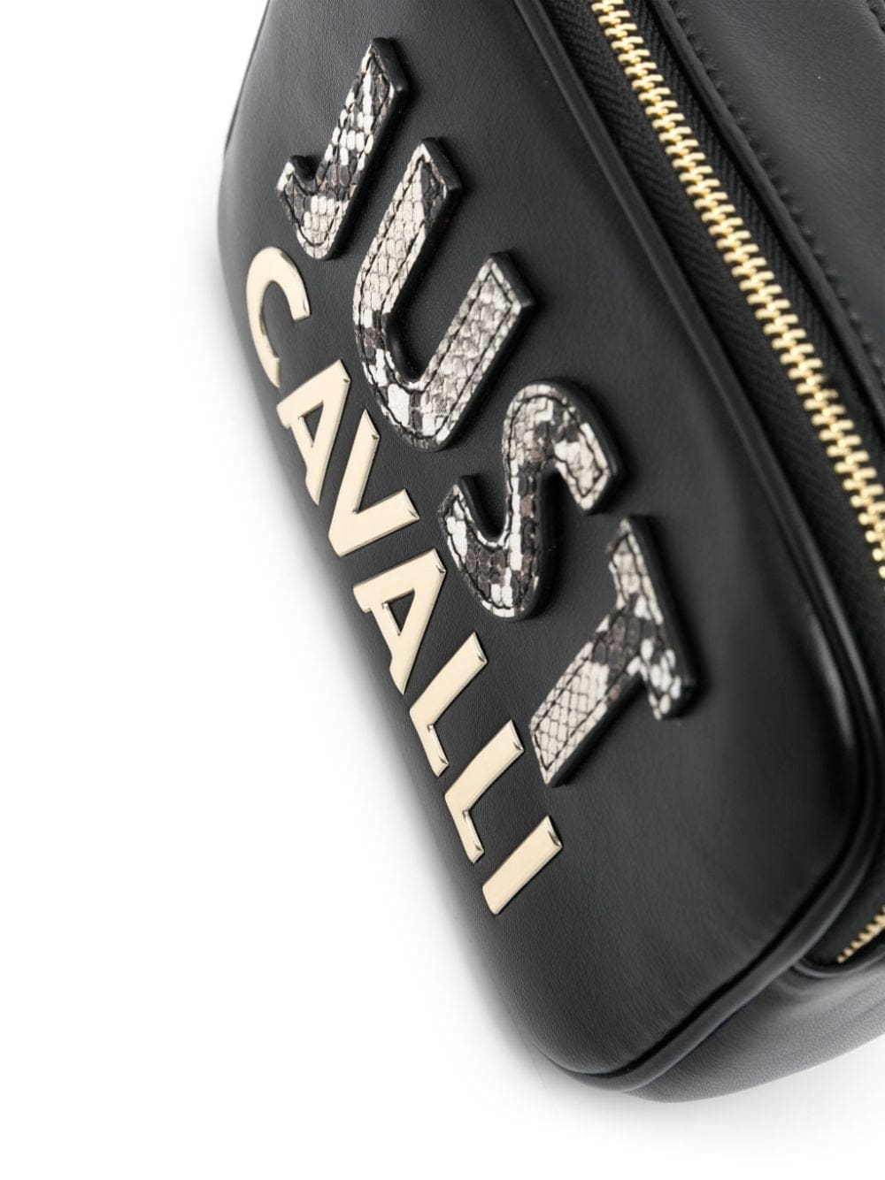 Just Cavalli logo-lettering cross body bag - Image 4