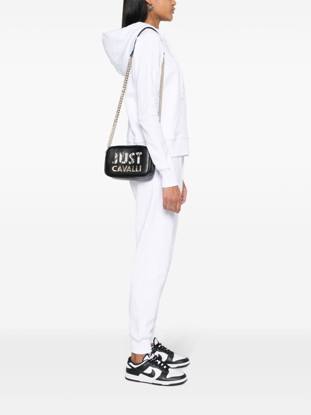 Just Cavalli logo-lettering cross body bag - Image 2