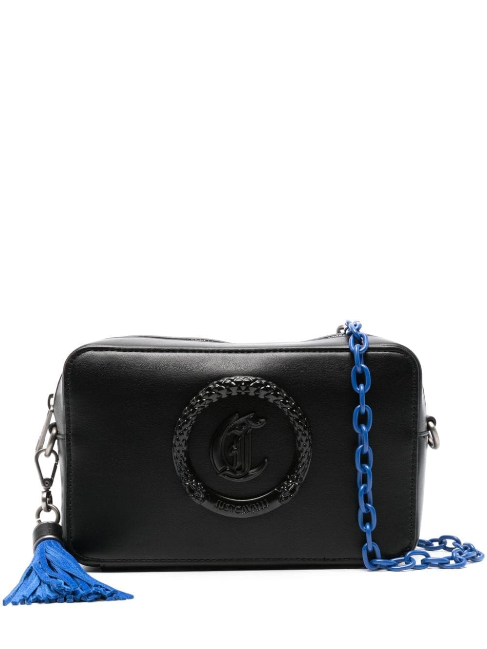 Just Cavalli logo-plaque cross body bag