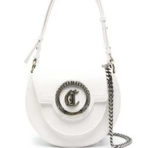 Just Cavalli logo-plaque shoulder bag