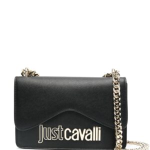 Just Cavalli logo-lettering cross body bag