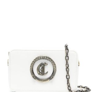 Just Cavalli logo-plaque cross body bag