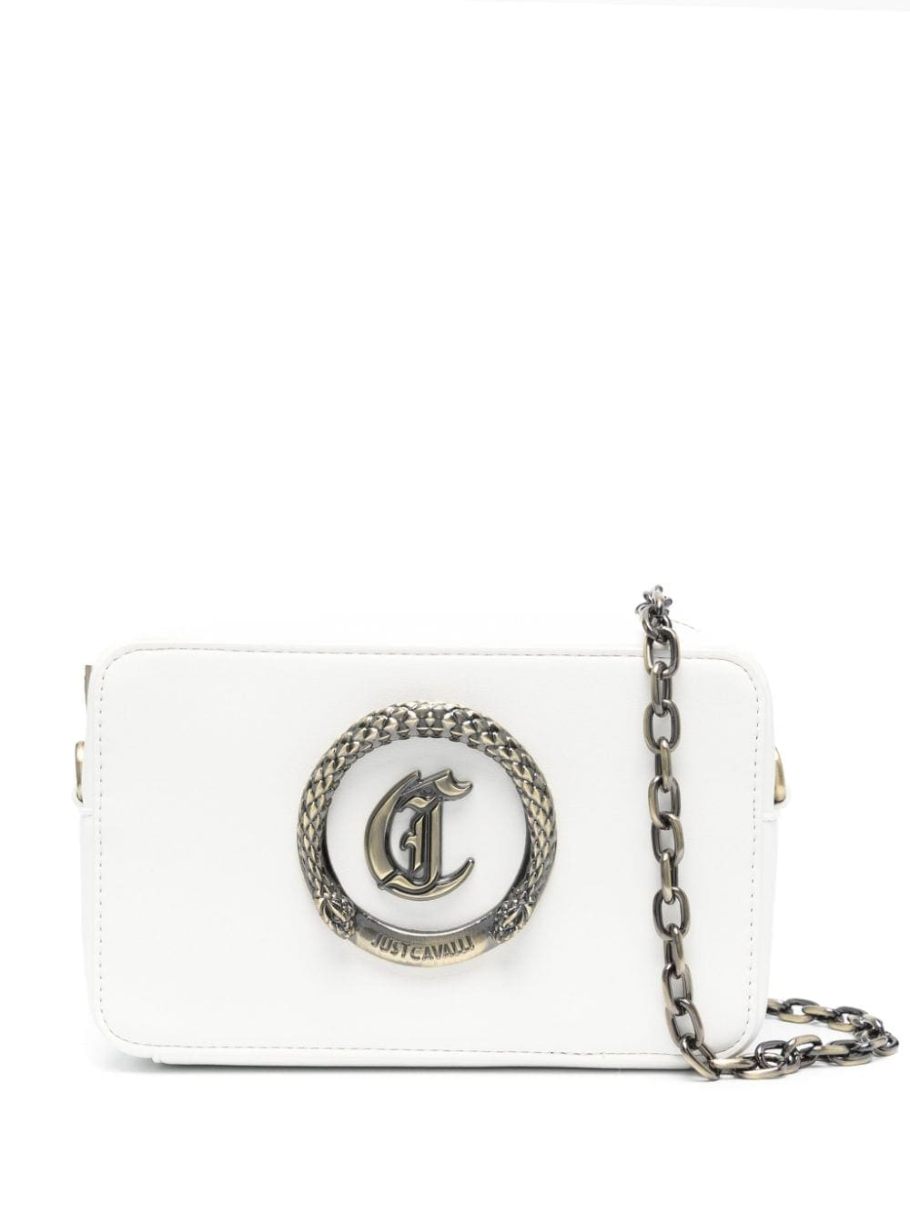 Just Cavalli logo-plaque cross body bag