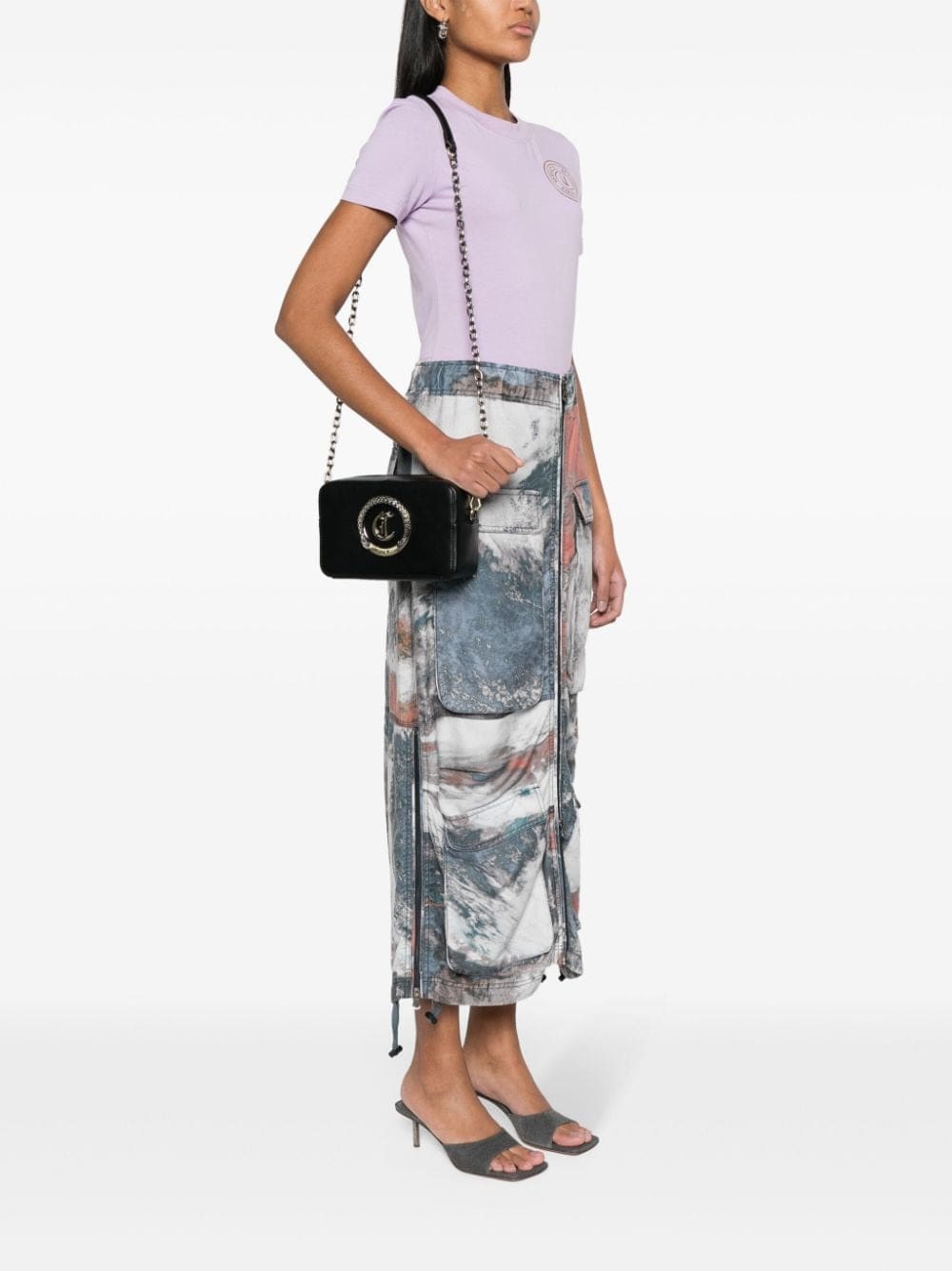 Just Cavalli logo-plaque cross body bag - Image 2