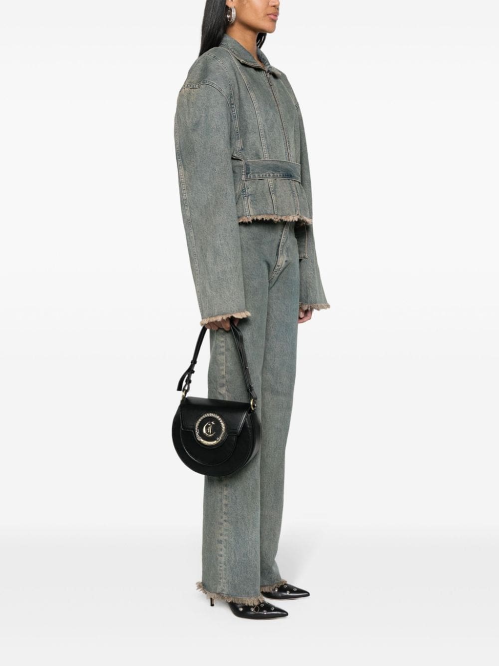 Just Cavalli logo-plaque cross body bag - Image 2