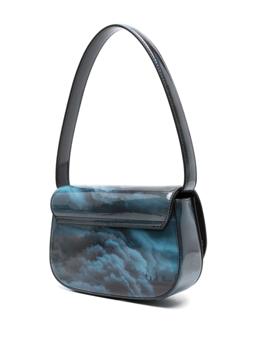 Diesel DIESEL 1DR POLY FLAME PRINT SHOULDER BAG - Image 3