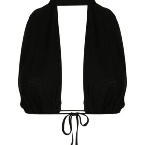 ANDREĀDAMO  tie-fastening bandeau bra