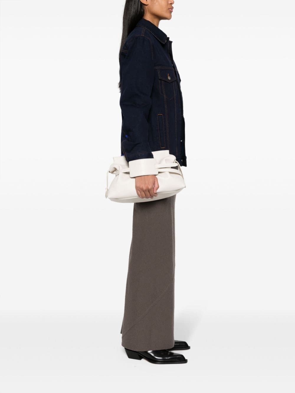 Off-White Zip Tie clutch bag - Image 2