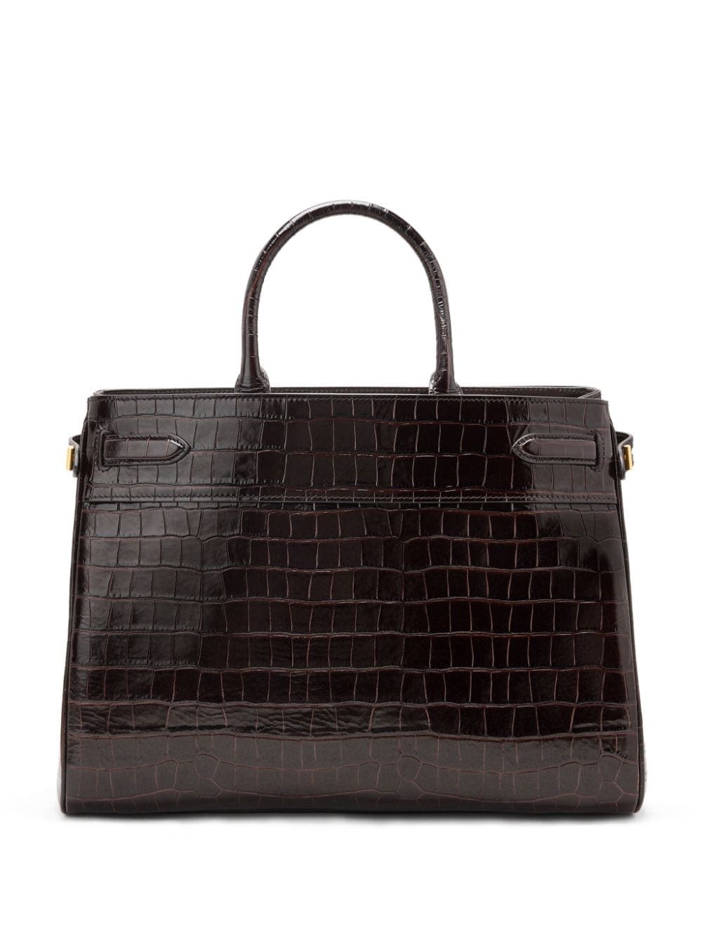 TOM FORD crocodile-embossed leather tote bag - Image 2