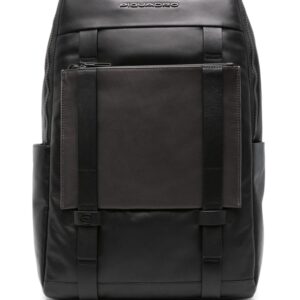 PIQUADRO 14" laptop leather backpack