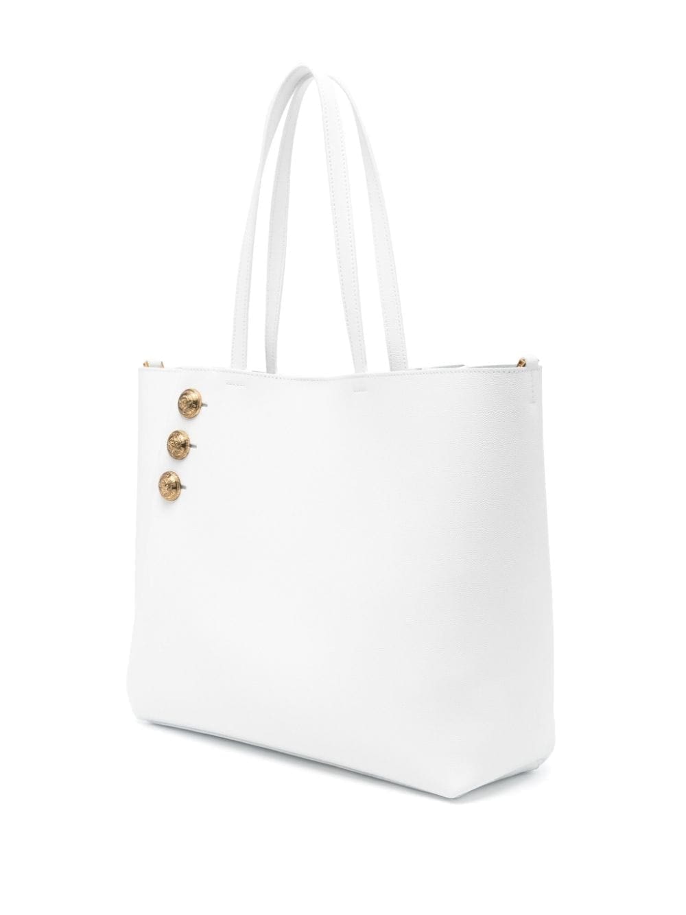 Balmain Emblème leather tote bag - Image 3