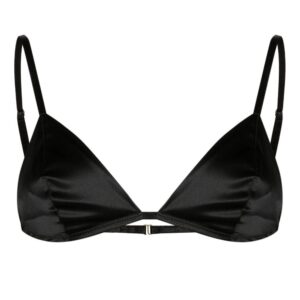 Murmur  Nostalgic satin triangle bra