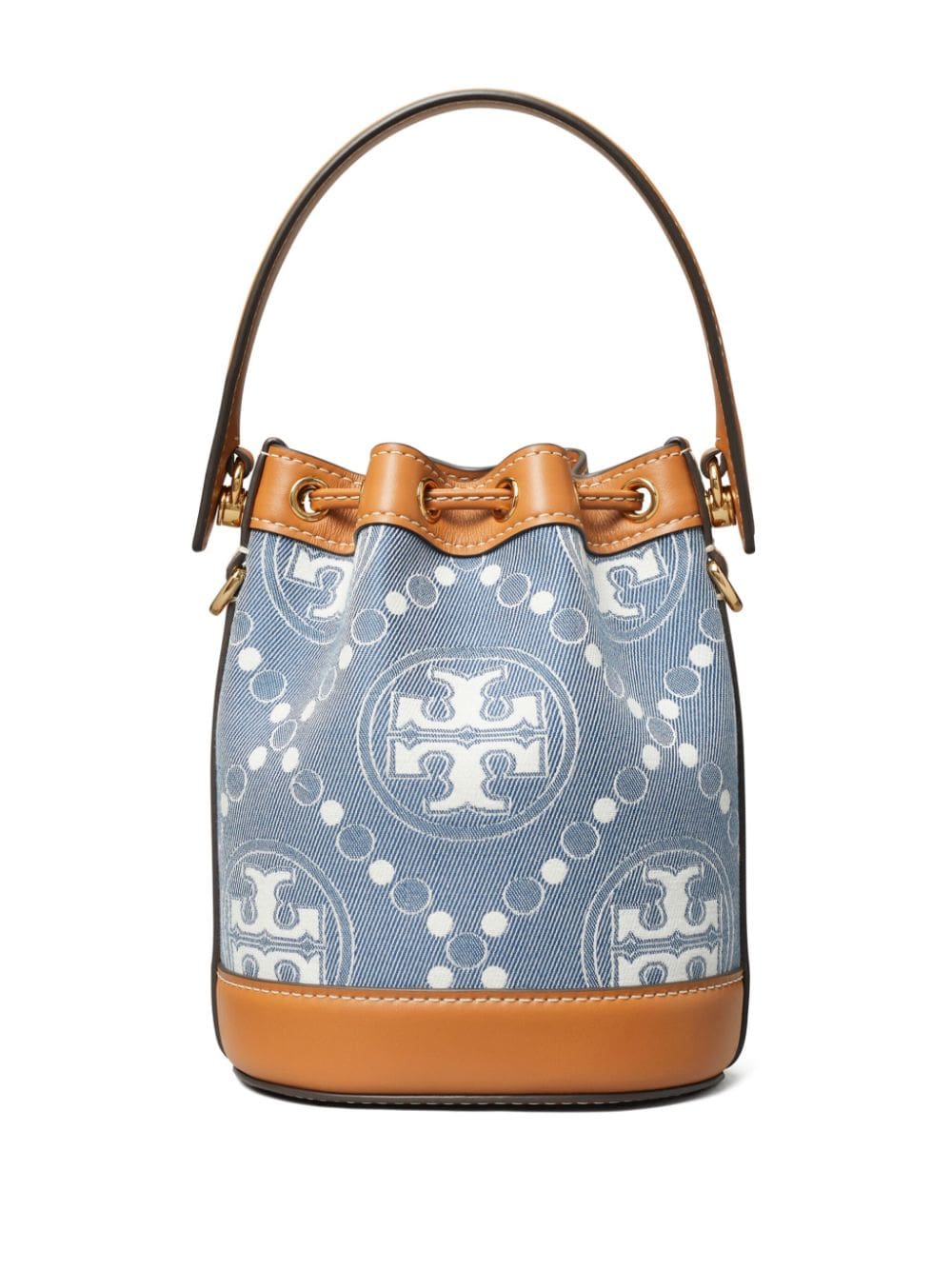 Tory Burch T Monogram denim mini bag - Image 4