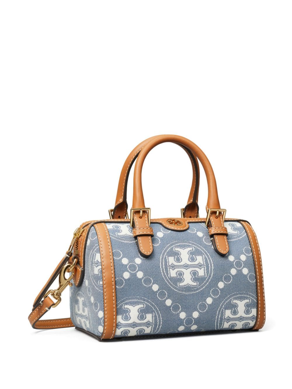 Tory Burch T Monogram denim tote bag - Image 5
