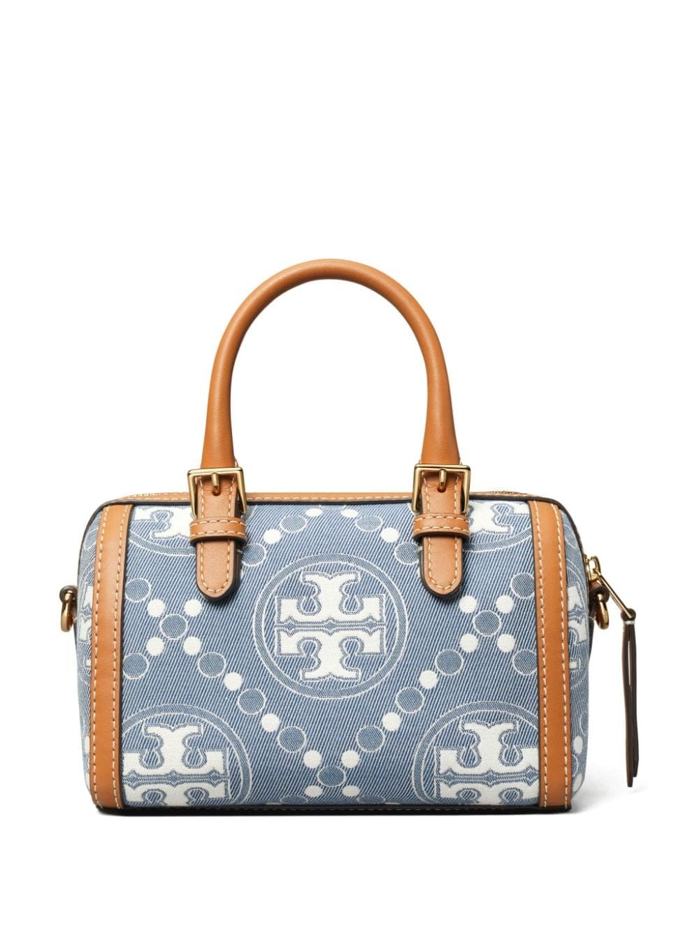 Tory Burch T Monogram denim tote bag - Image 4