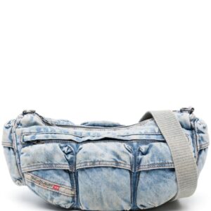 Diesel Re-Edition Travel 3000 denim shoulder bag