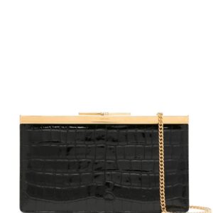 TOM FORD crocodile-embossed clutch bag