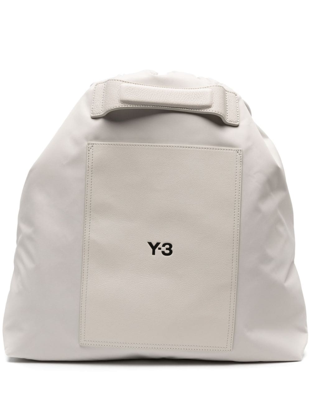 Y-3 logo-print drawstring backpack